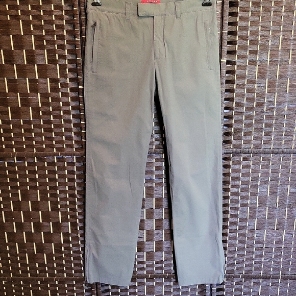 Prada Womans Khaki Chinos - Picture 1 of 9